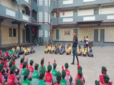 TROOP NO 023 MATRUBHUMI VIDHYALAY SCHOOL DINDOLI